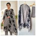 Mul chanderi printed ladies unstitched suit Rc19322 (a)