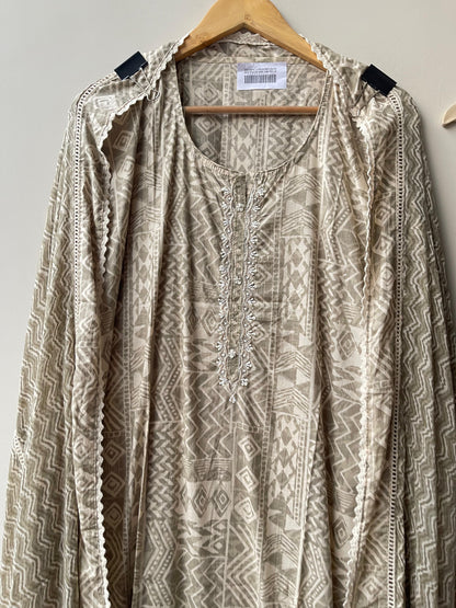 Soft cotton printed unstitched ladies suit Rc18931 (b)