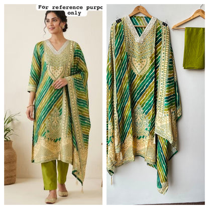 Muslin printed unstitched ladies suit Rc19244