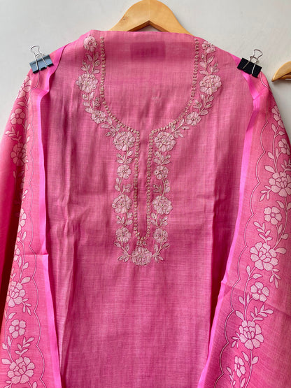 Shimmer linen printed ladies unstitched suit Rc19134