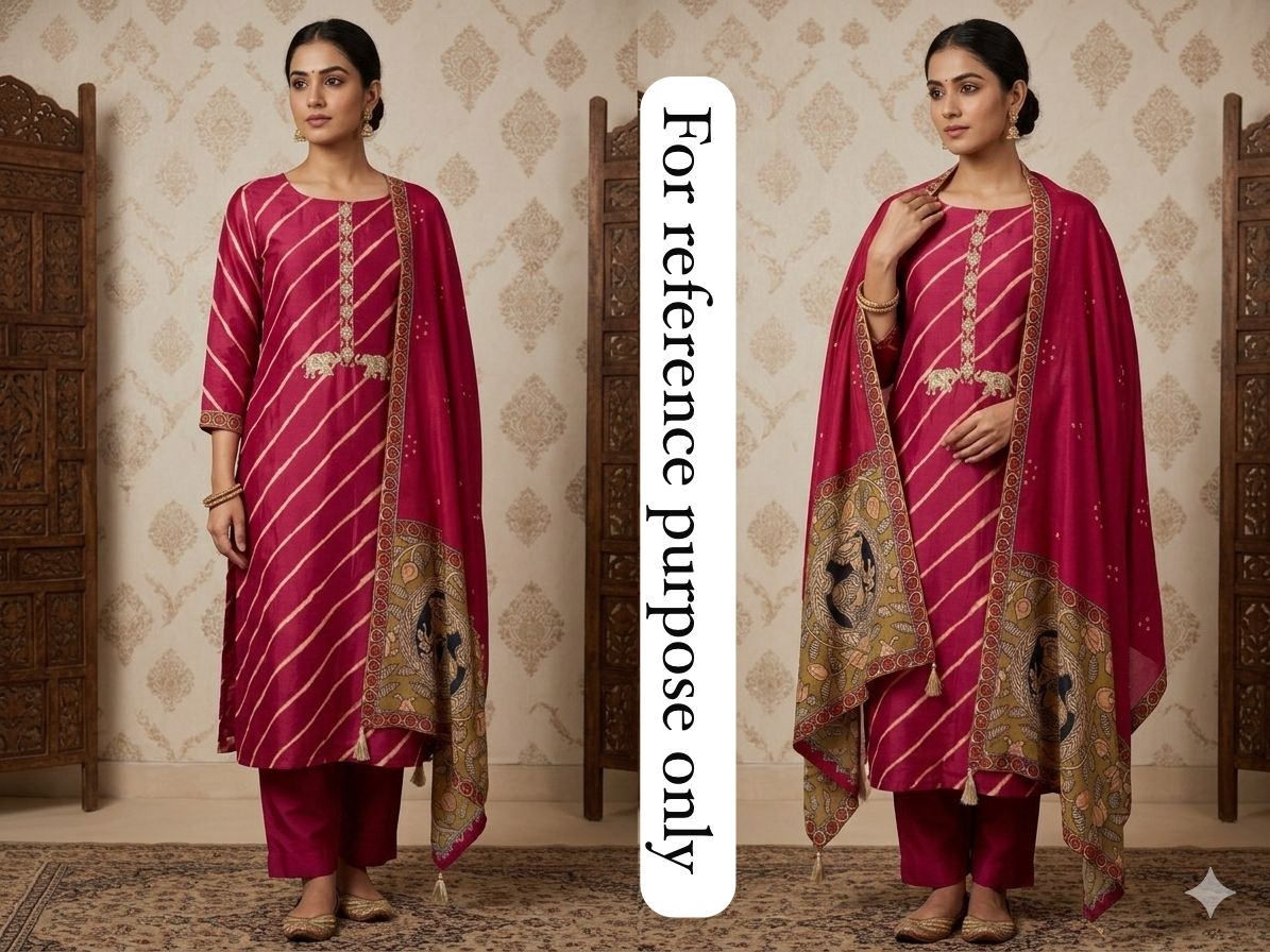 Pure silk printed unstitched ladies suit Rc18543 (a)