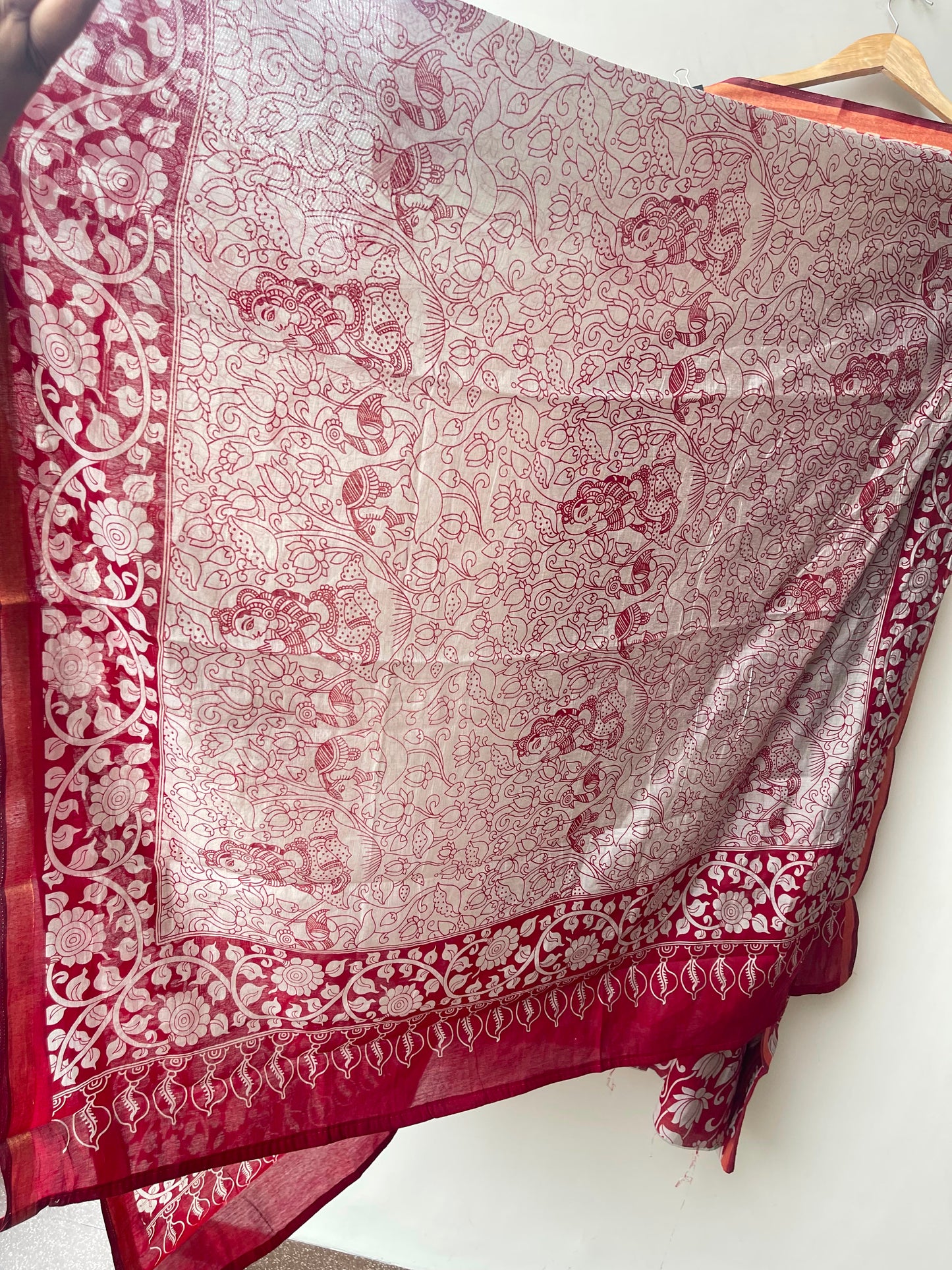 Soft mul chanderi printed ladies unstitched suit Rc19030