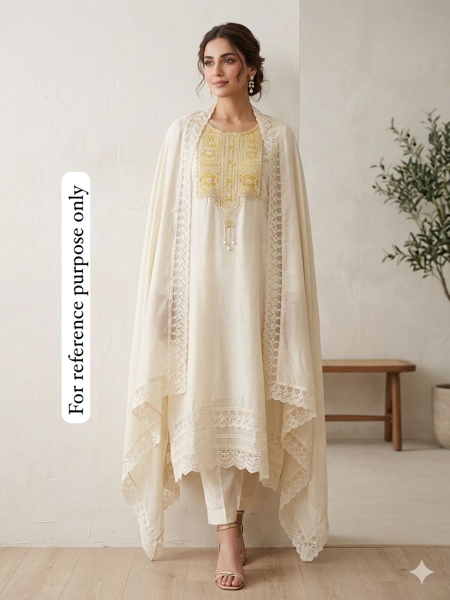 Mul Chanderi Unstitched Ladies Suit RC18730 – view 2