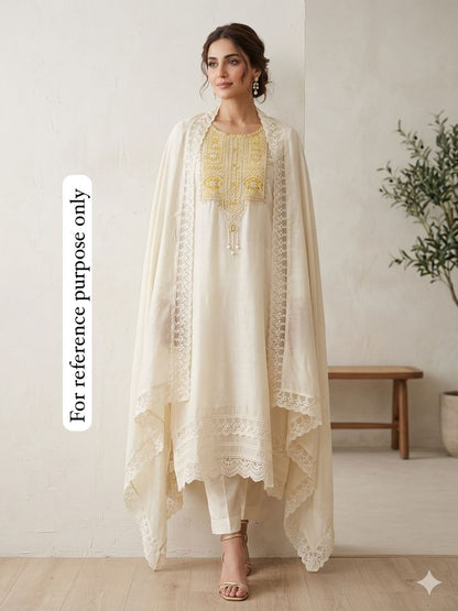 Mul Chanderi Unstitched Ladies Suit RC18730 – view 2