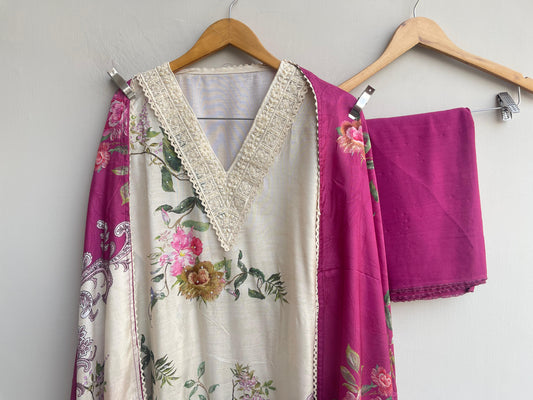 Muslin unstitched ladies suit Rc18473 (b)