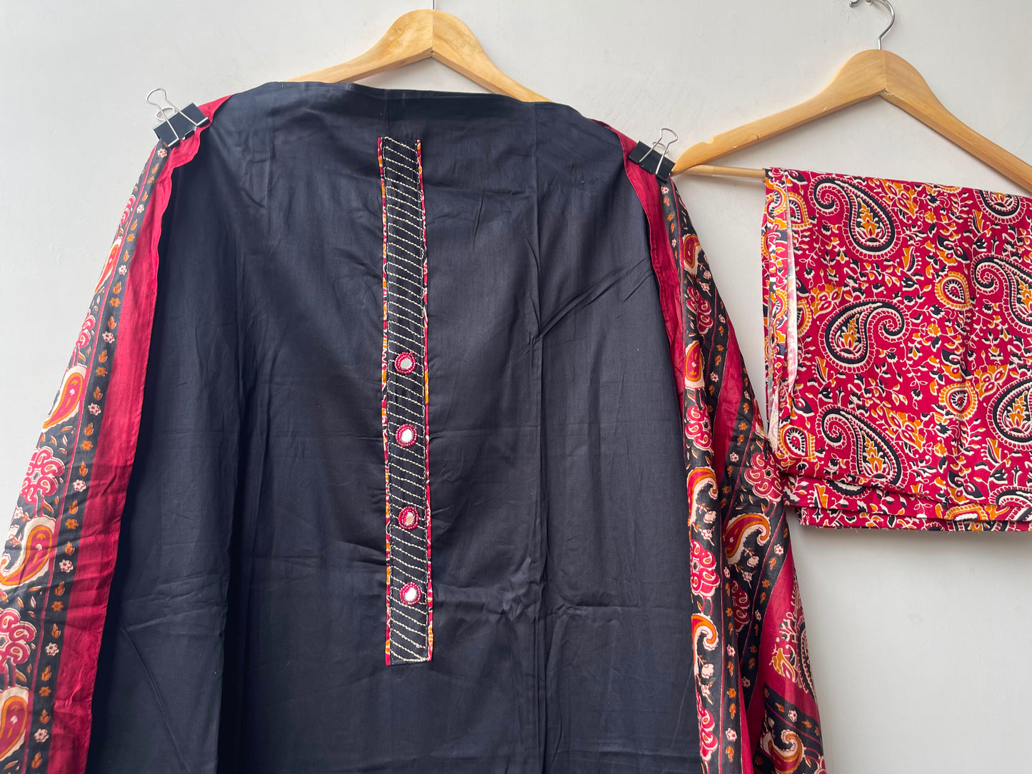 Worli art inspired cotton ladies unstitched suit Rc19082 (b)