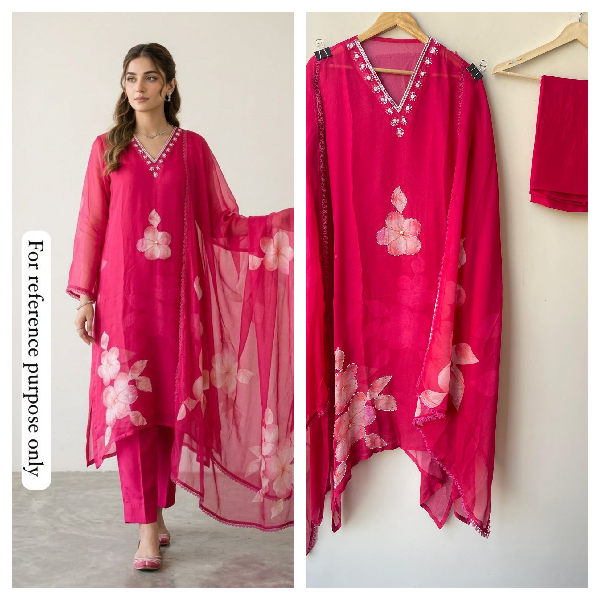 Burberry Printed Unstitched Ladies Suit RC-18887