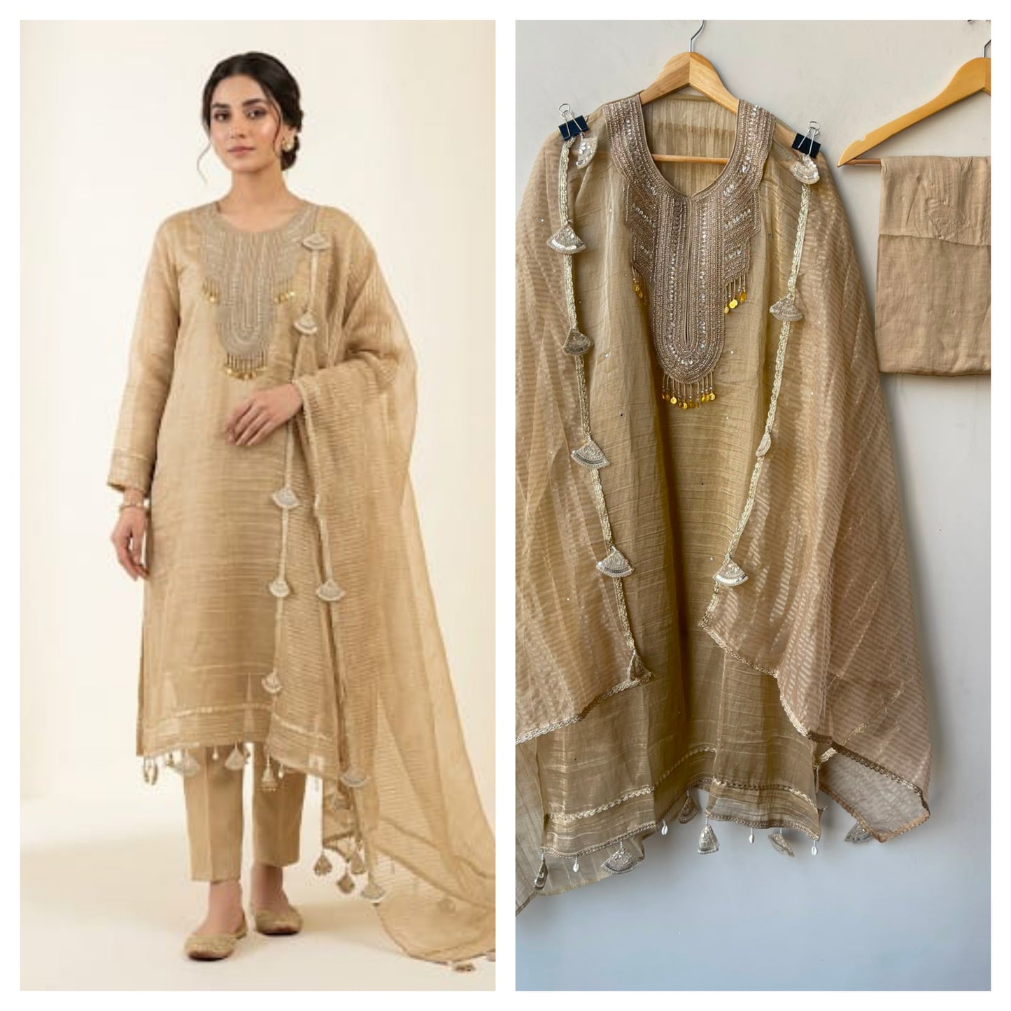 Crushed shimmer tissue ladies unstitched suit Rc19260 (a)