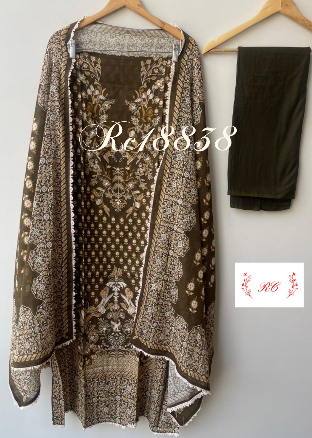 Cotton Printed Unstitched Ladies Suit RC18838 – view 5