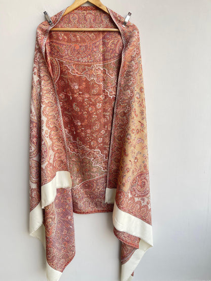 4 kaani weaved winter ladies shawls