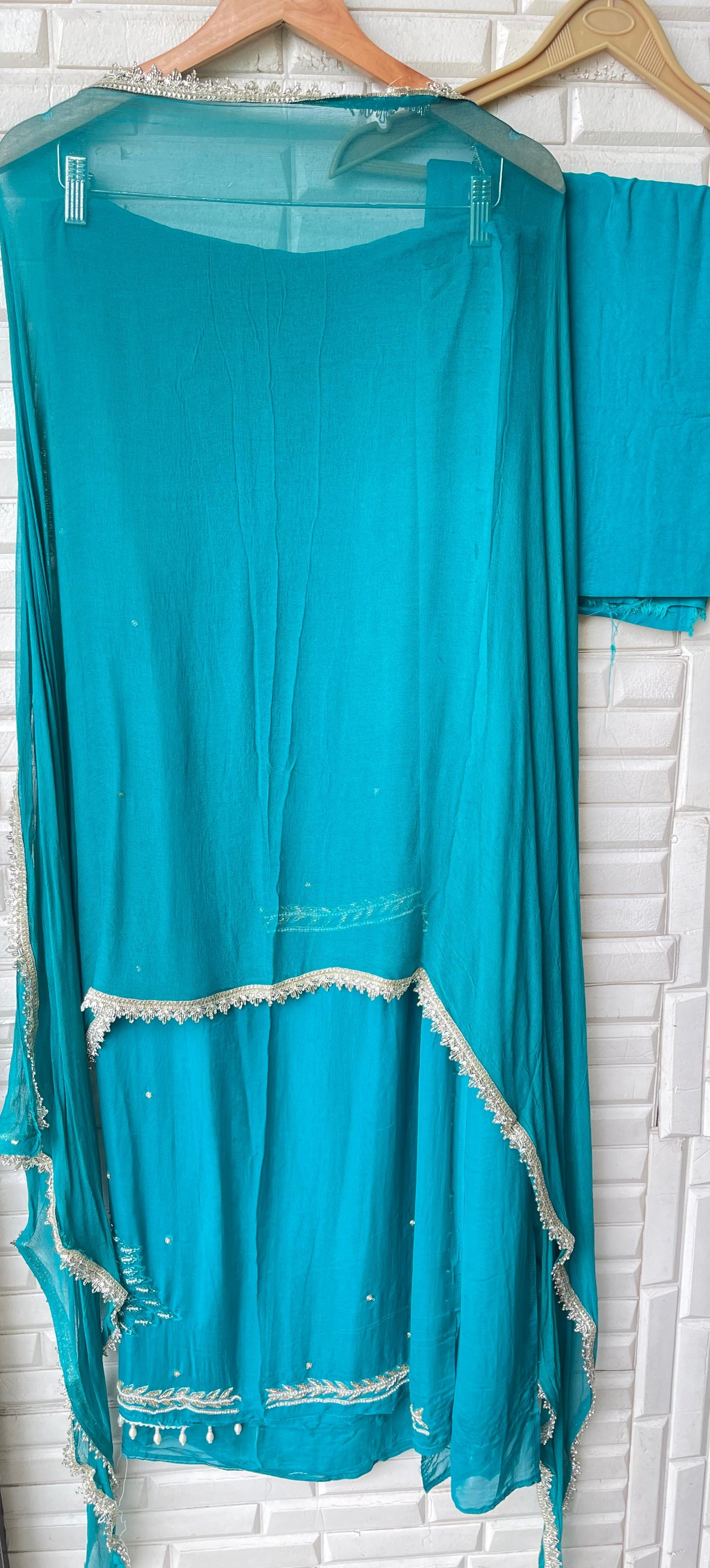 Organza unstitched ladies suit Rc17550 (c)