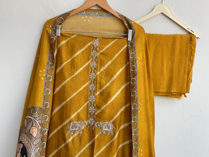 Pure silk printed unstitched ladies suit Rc18543 (b)