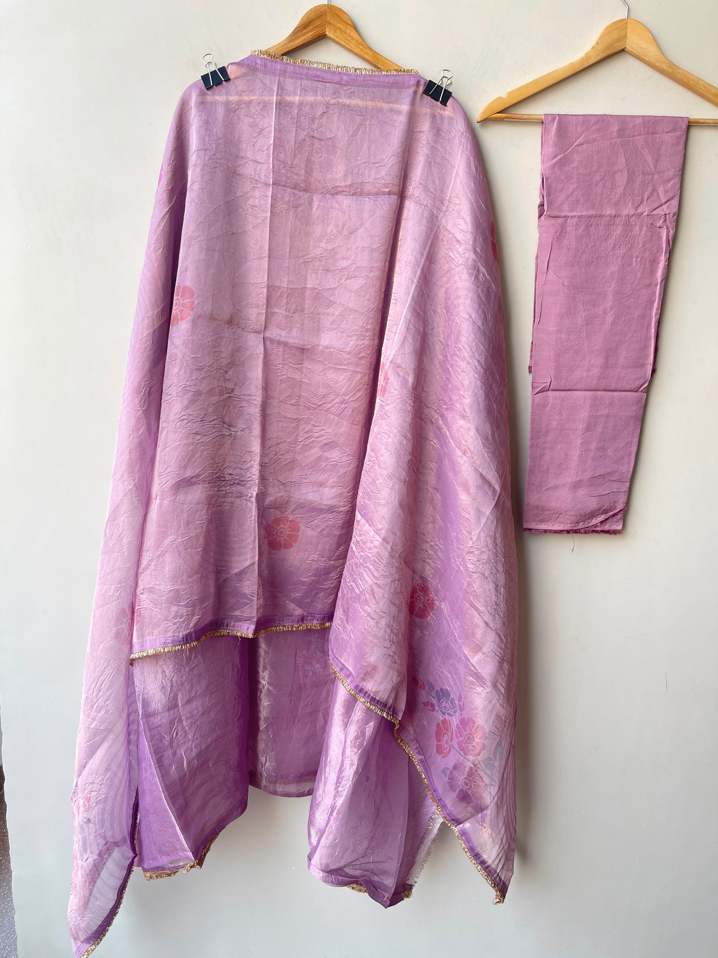 Fine shimmer tissue ladies unstitched suit Rc19321 (a)