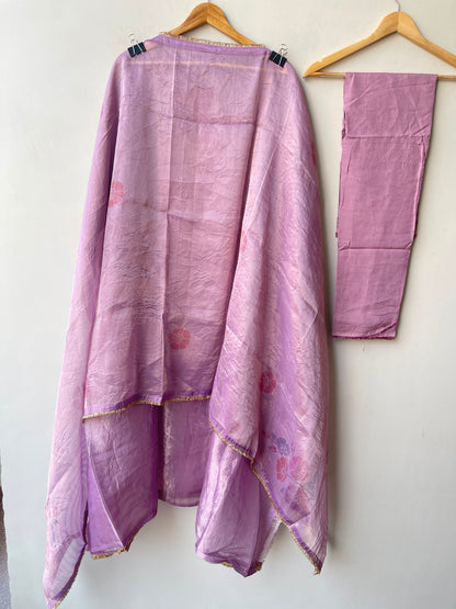 Fine shimmer tissue ladies unstitched suit Rc19321 (a)