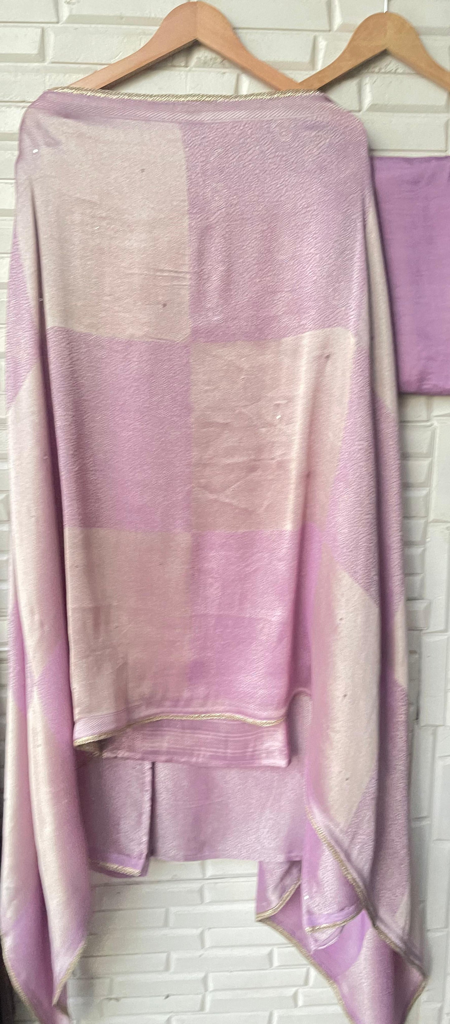 Pure brocade silk unstitched ladies suit Rc17812