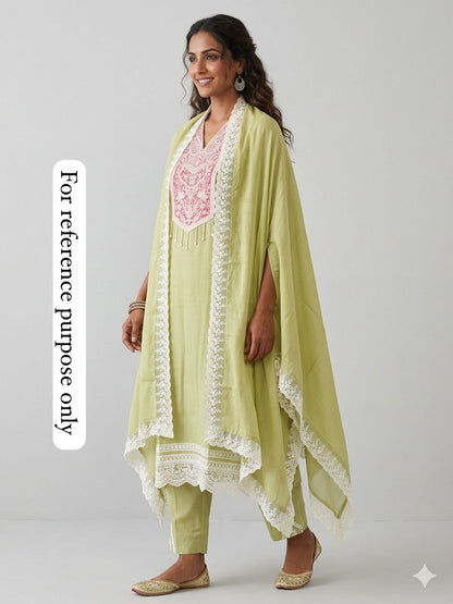 Mul Chanderi Unstitched Ladies Suit RC18889 (A) – view 3