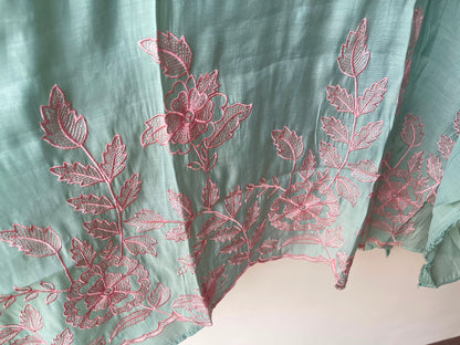 Mul chanderi unstitched ladies suit Rc19071