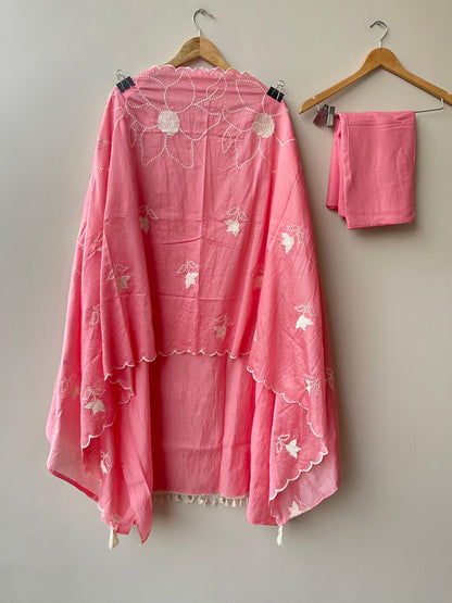Mul Chanderi Unstitched Ladies Suit RC18857 – view 5