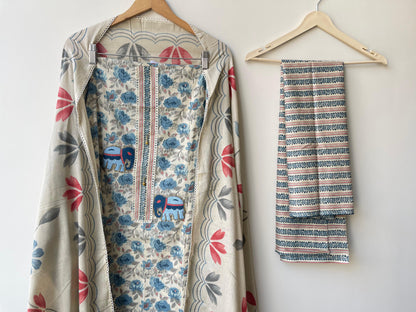 Cotton Printed Unstitched Ladies Suit RC-18668 (a) – view 2