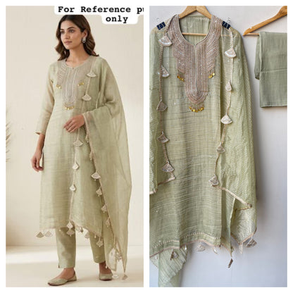 Crushed shimmer tissue ladies unstitched suit Rc19280 (a)