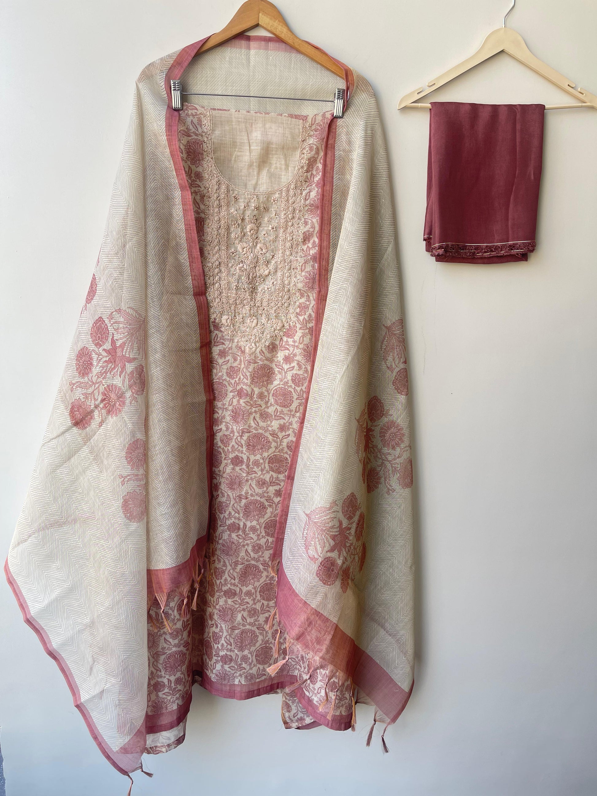 Linen Shimmer Unstitched Ladies Suit RC18700 (a) – view 7