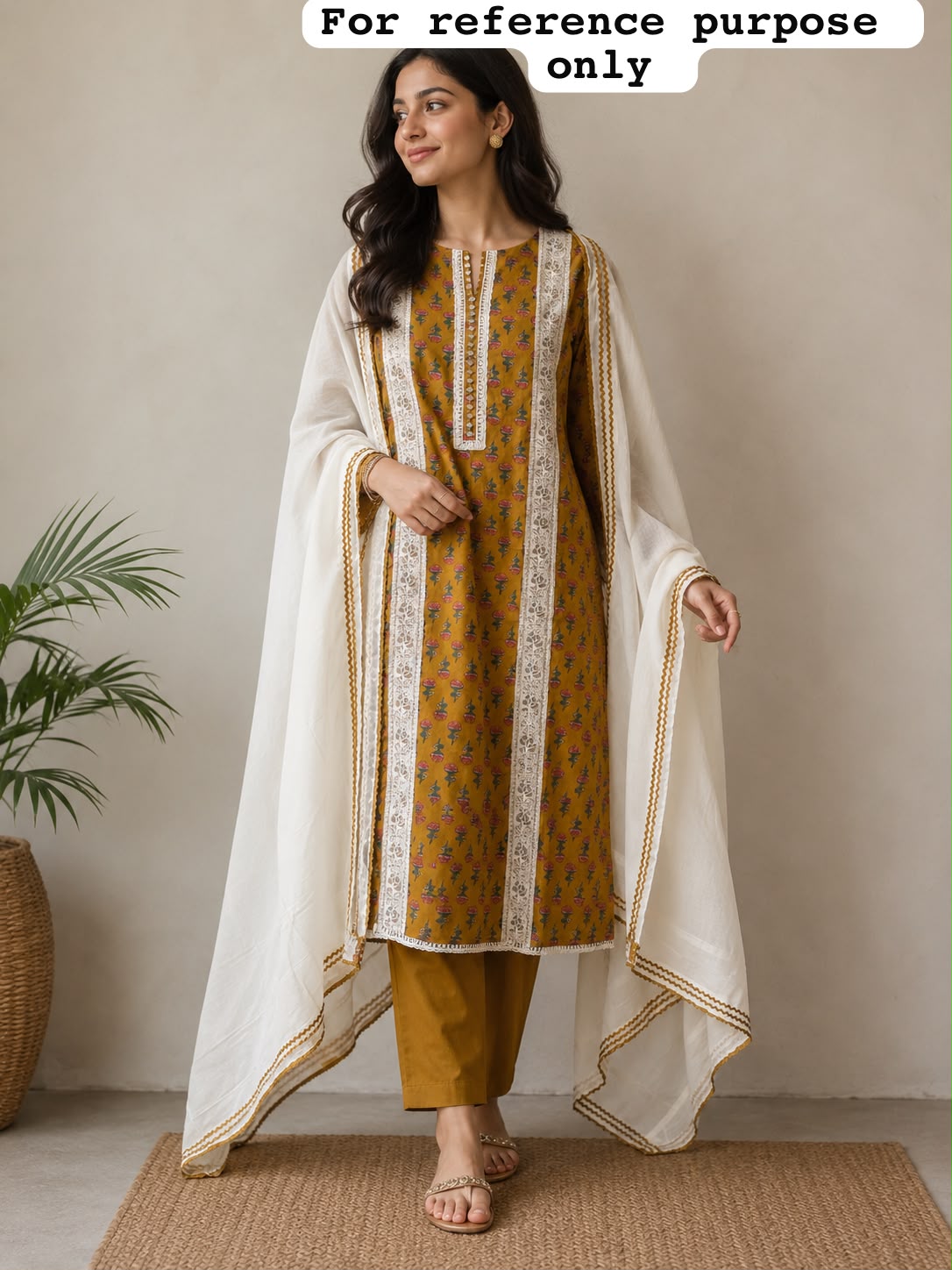 Cotton printed unstitched ladies suit Rc19024