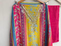 Satin Crepe Unstitched Ladies Suit RC-17939