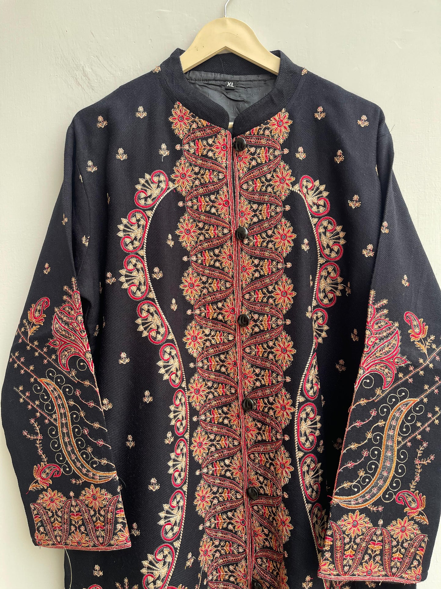 Embroidery winter stylish winter jacket Rc17993