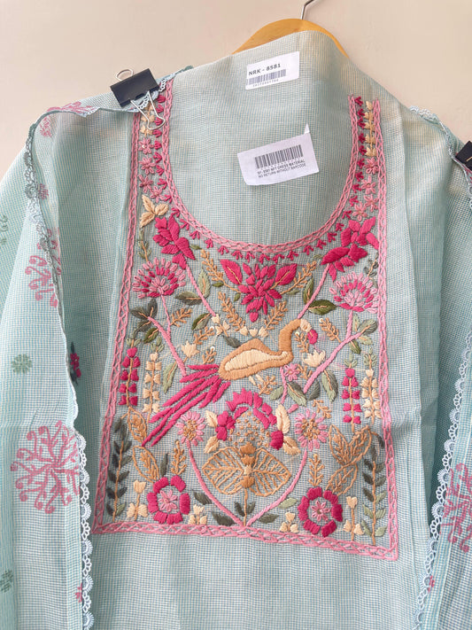 Soft kota doriya unstitched ladies suit Rc18896 (c)