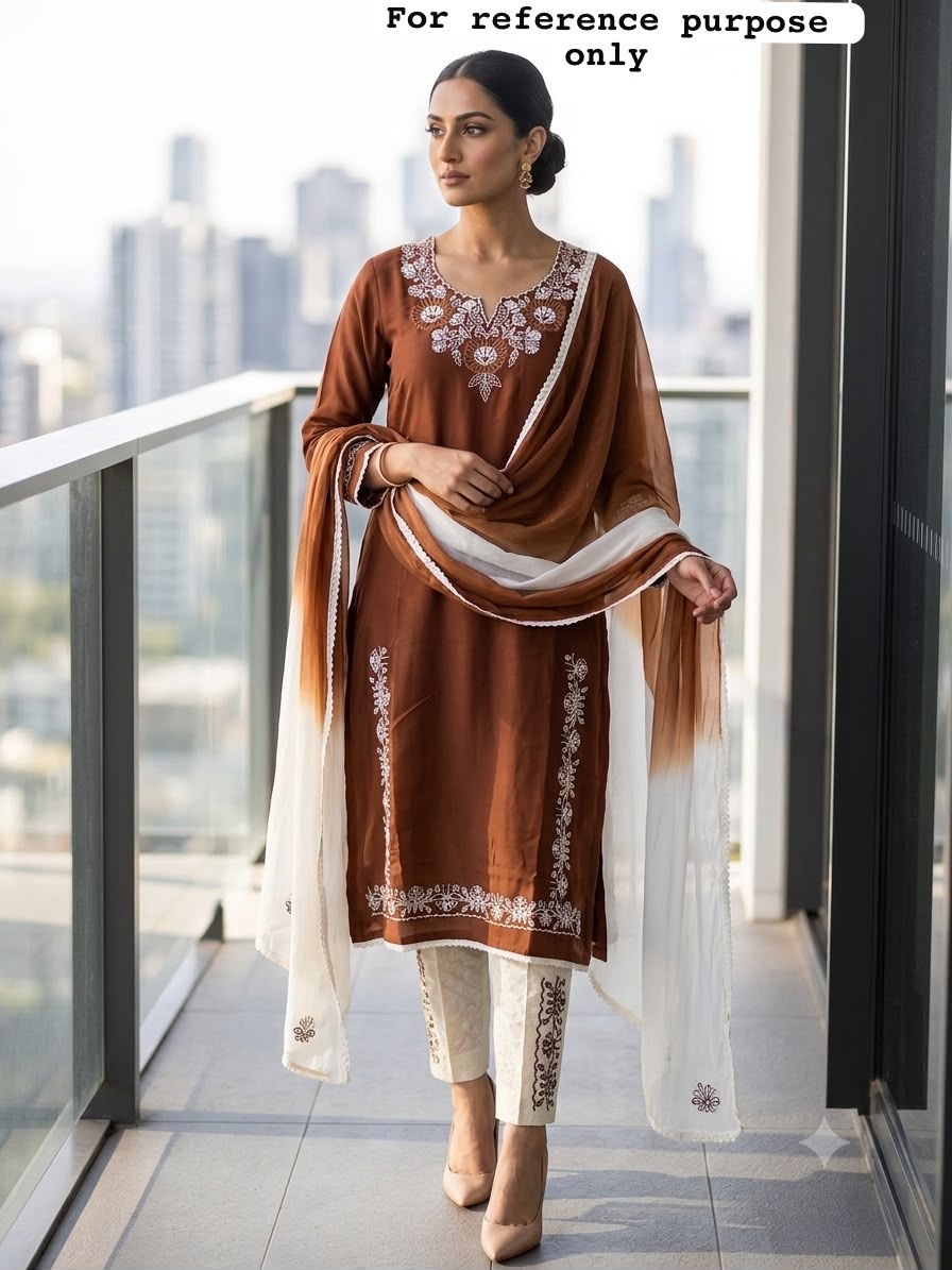 Organza Tuile unstitched ladies suit Rc19149