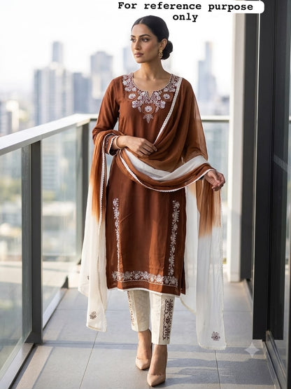 Organza Tuile unstitched ladies suit Rc19149