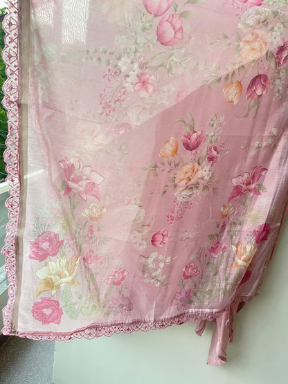 Mul Chanderi Unstitched Ladies Suit RC18858 – view 4
