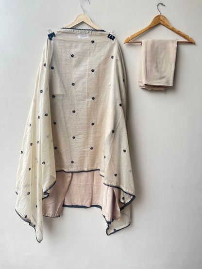 Cotton linen fabric ladies unstitched suit Rc19143