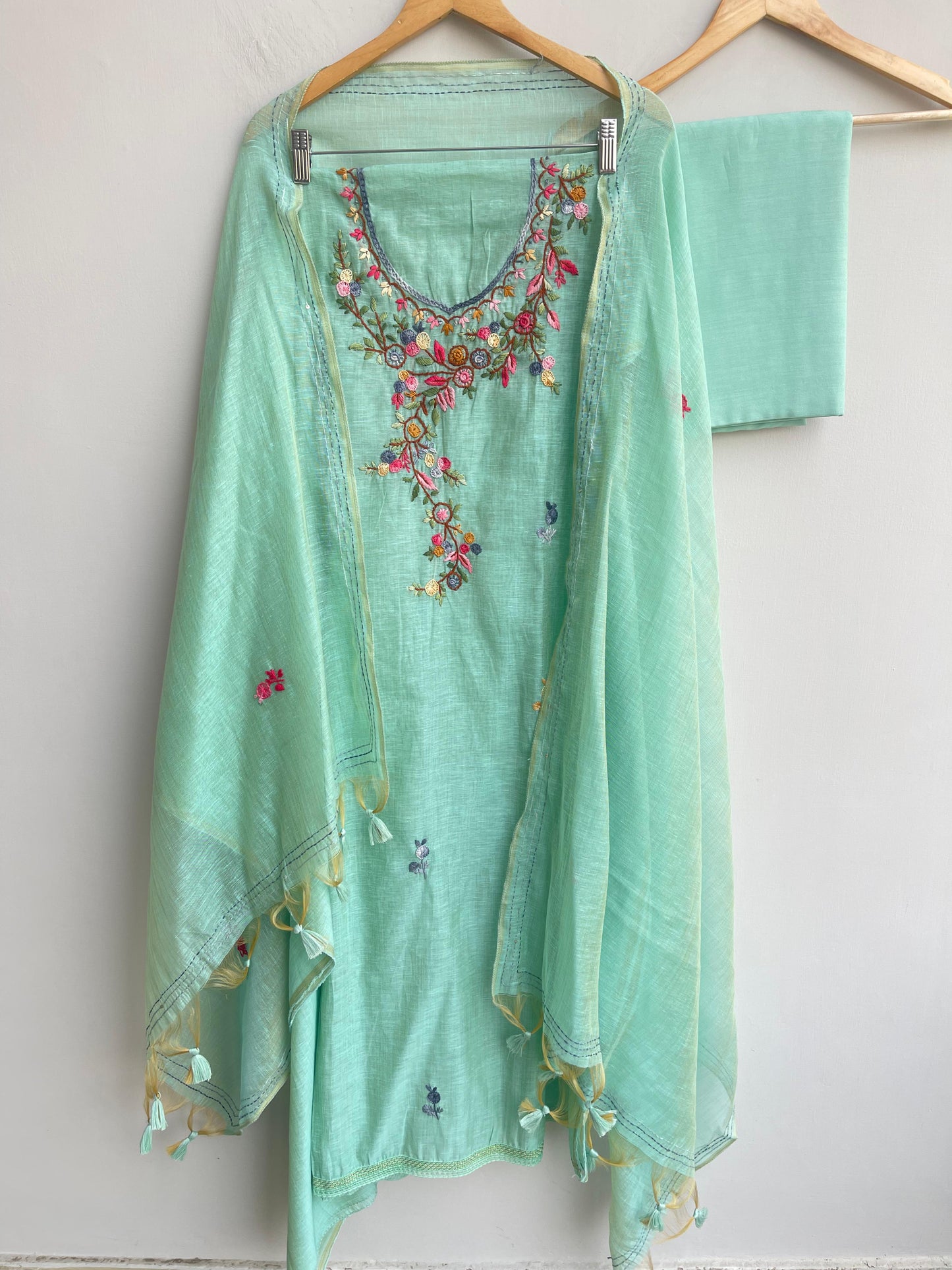 Khaadi mul chanderi ladies unstitched suit Rc18526 (b)