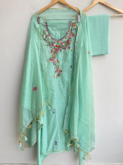 Khaadi mul chanderi ladies unstitched suit Rc18526 (b)