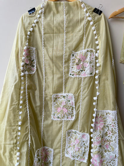 Mul chanderi unstitched ladies suit Rc18928 (b)