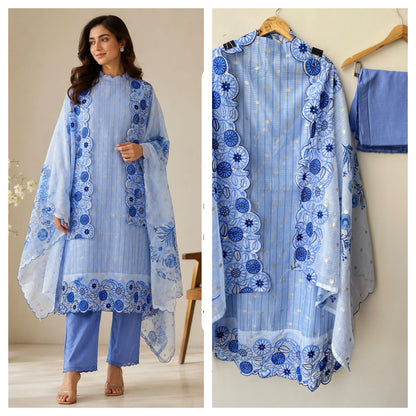 Banarasi Kota Doriya Ladies Unstitched Suit RC-18882