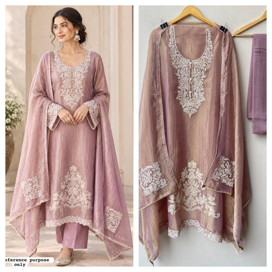 Premium Unstitched Salwar Kameez 3 Stunning options ladies suit set