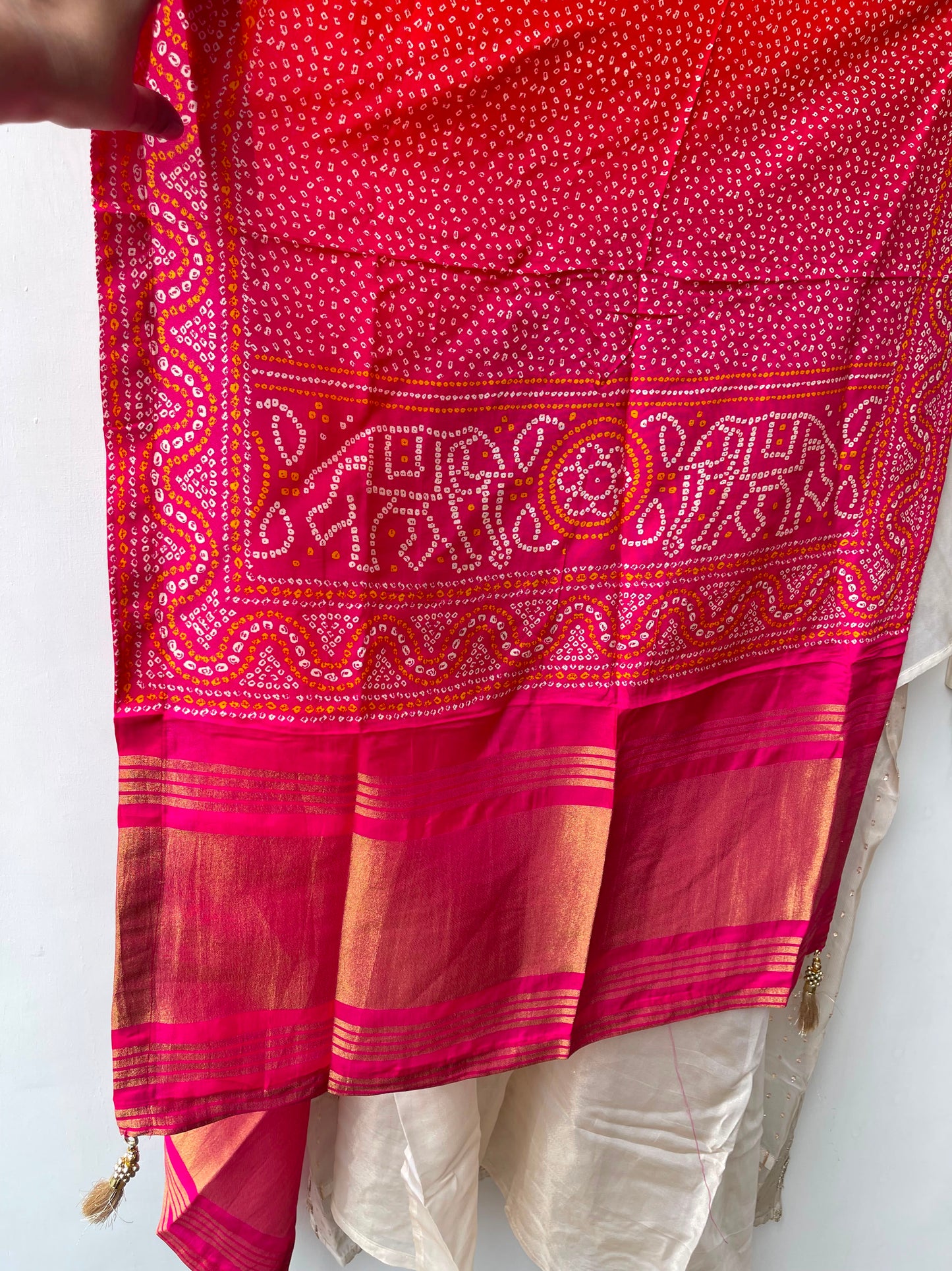Banarasi shimmer silk ladies unstitched suit Rc19248
