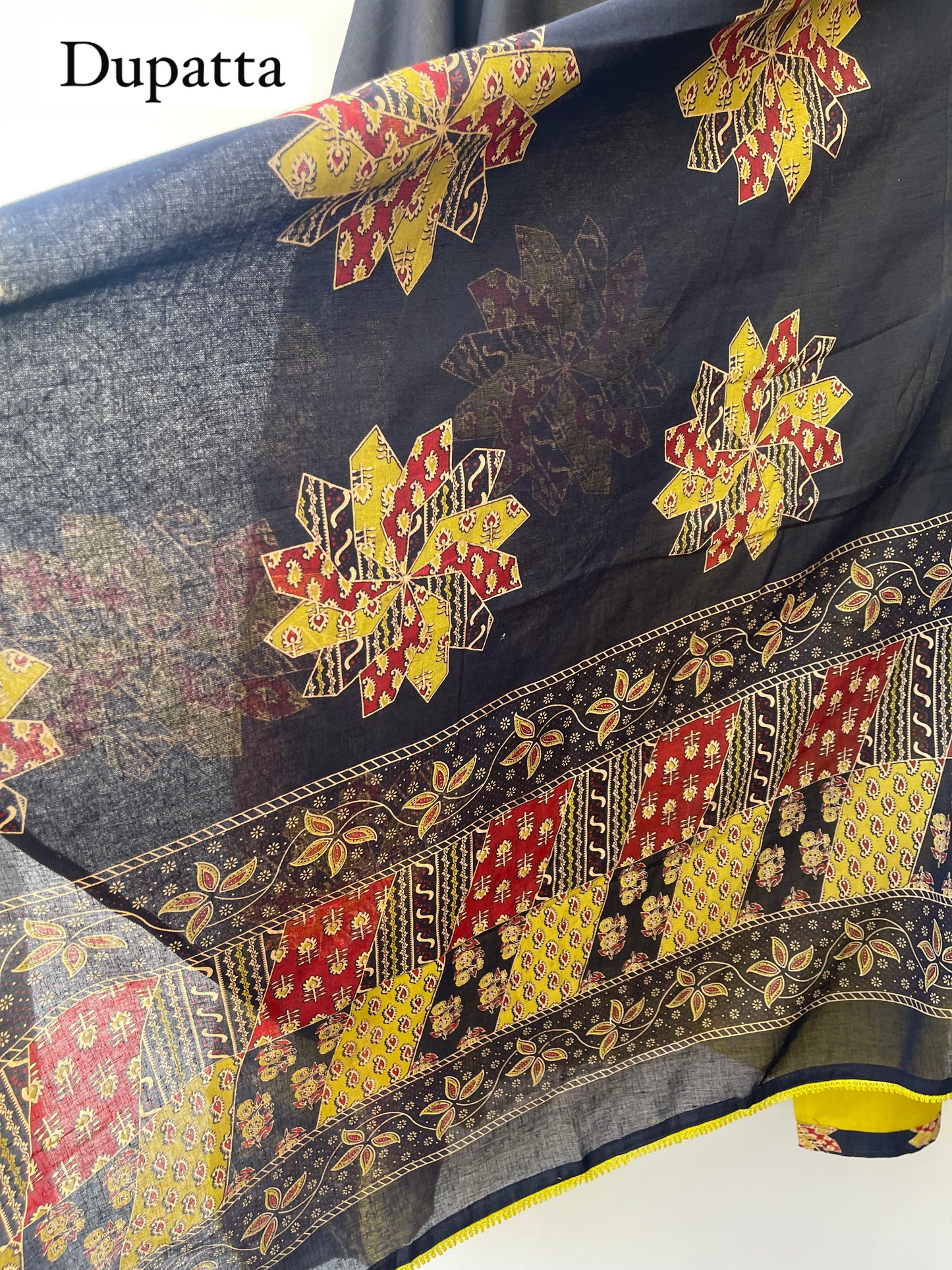 Cotton unstitched ladies suit Rc18759