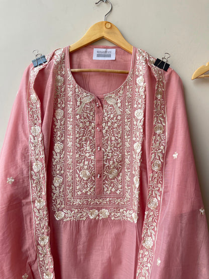 Mul chanderi unstitched ladies suit Rc19012 (b)