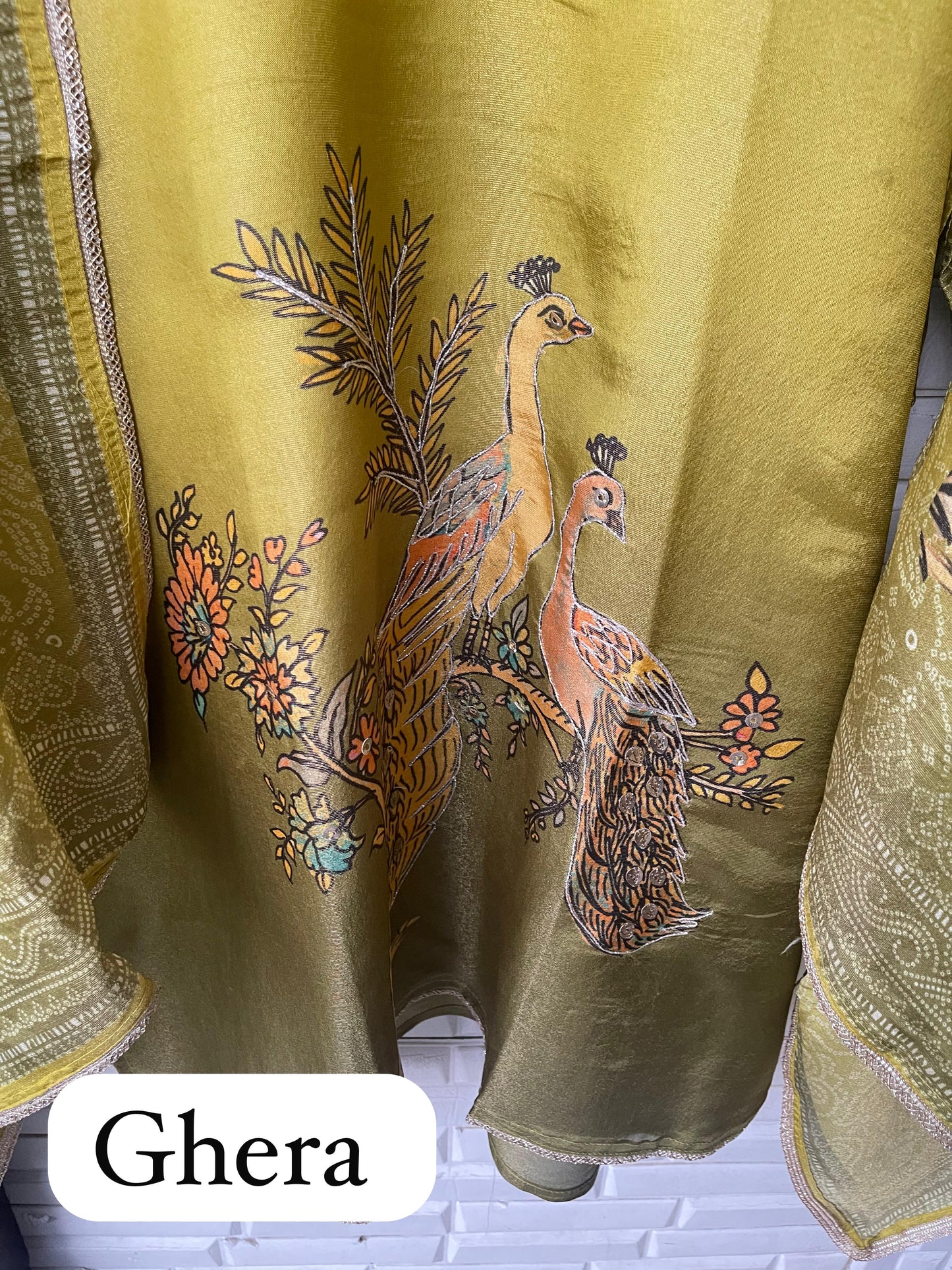 Shimmer silk unstitched ladies suit Rc17775 (b)