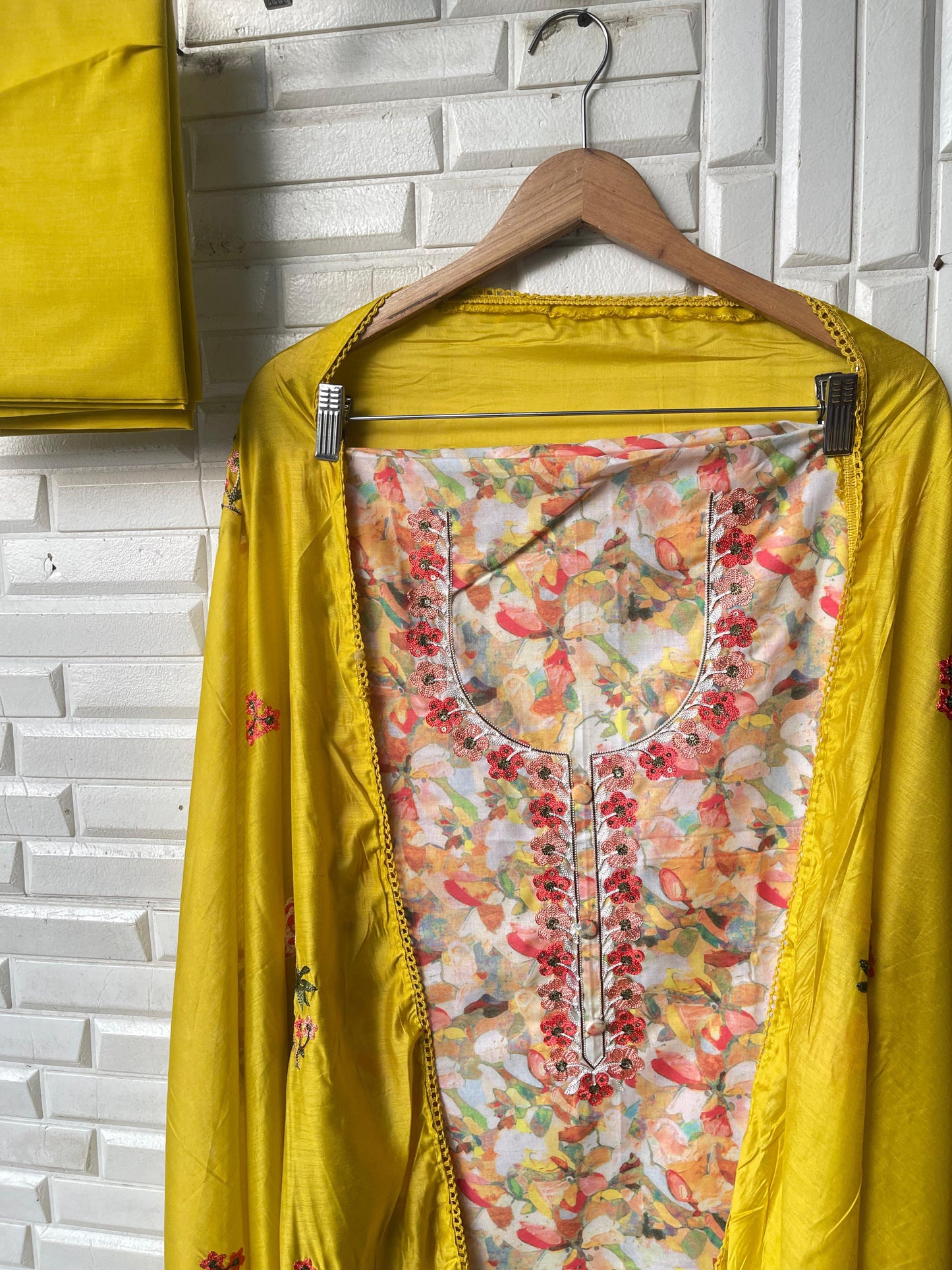 Cotton Printed Unstitched Ladies suit Rc17263