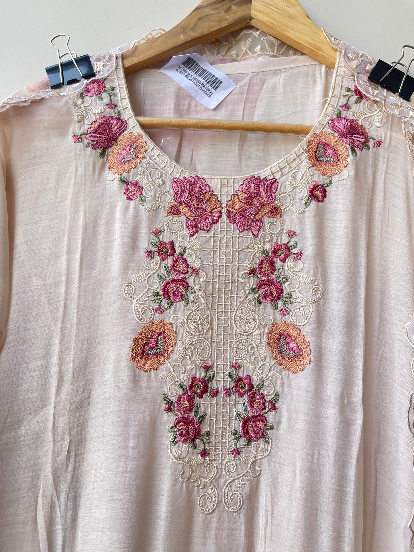 Mul Chanderi Unstitched Ladies Suit RC18853 – view 7