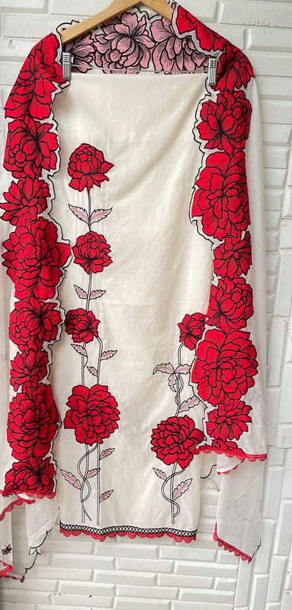 Mul chanderi unstitched ladies suit Rc17396 (a)