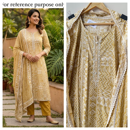 Soft cotton printed unstitched ladies suit Rc18931 (a)