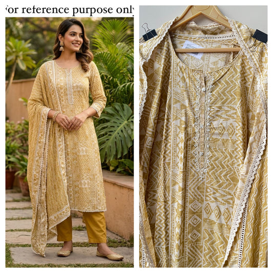 Soft cotton printed unstitched ladies suit Rc18931 (a)