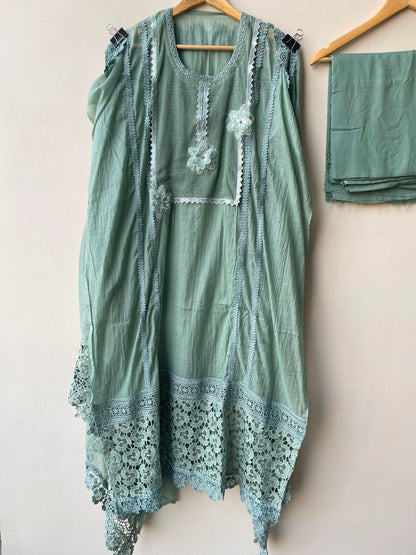 Mul cotton unstitched ladies suit Rc19100