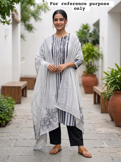 Cotton printed unstitched ladies suit Rc19093