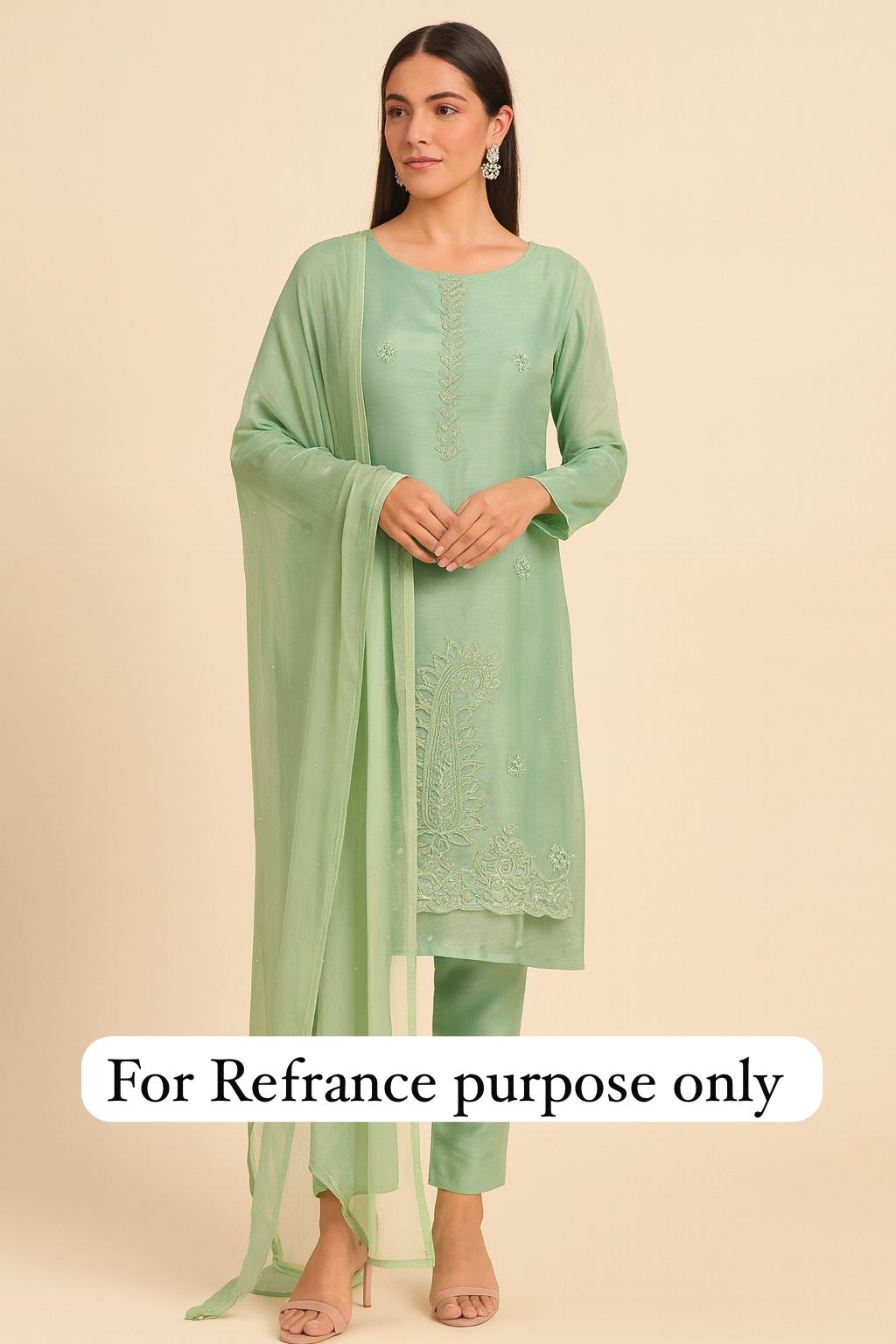 Shimmer paper silk unstitched ladies suit Rc17703 (b)